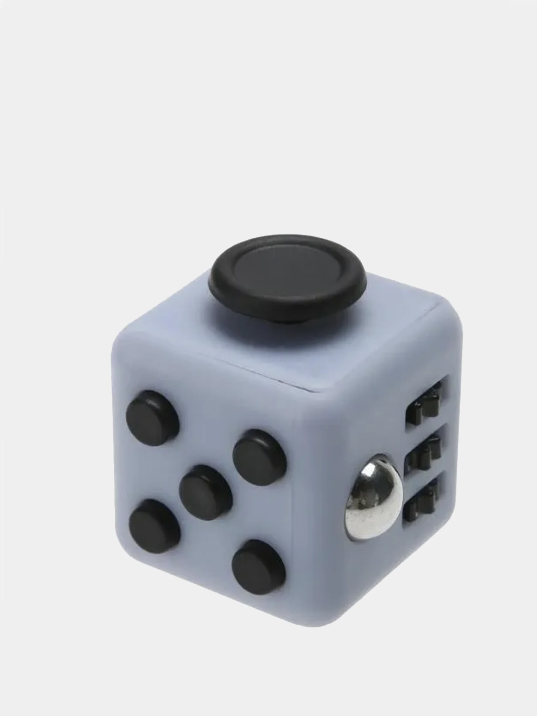 Серый кубик антистресс Fidget Cube