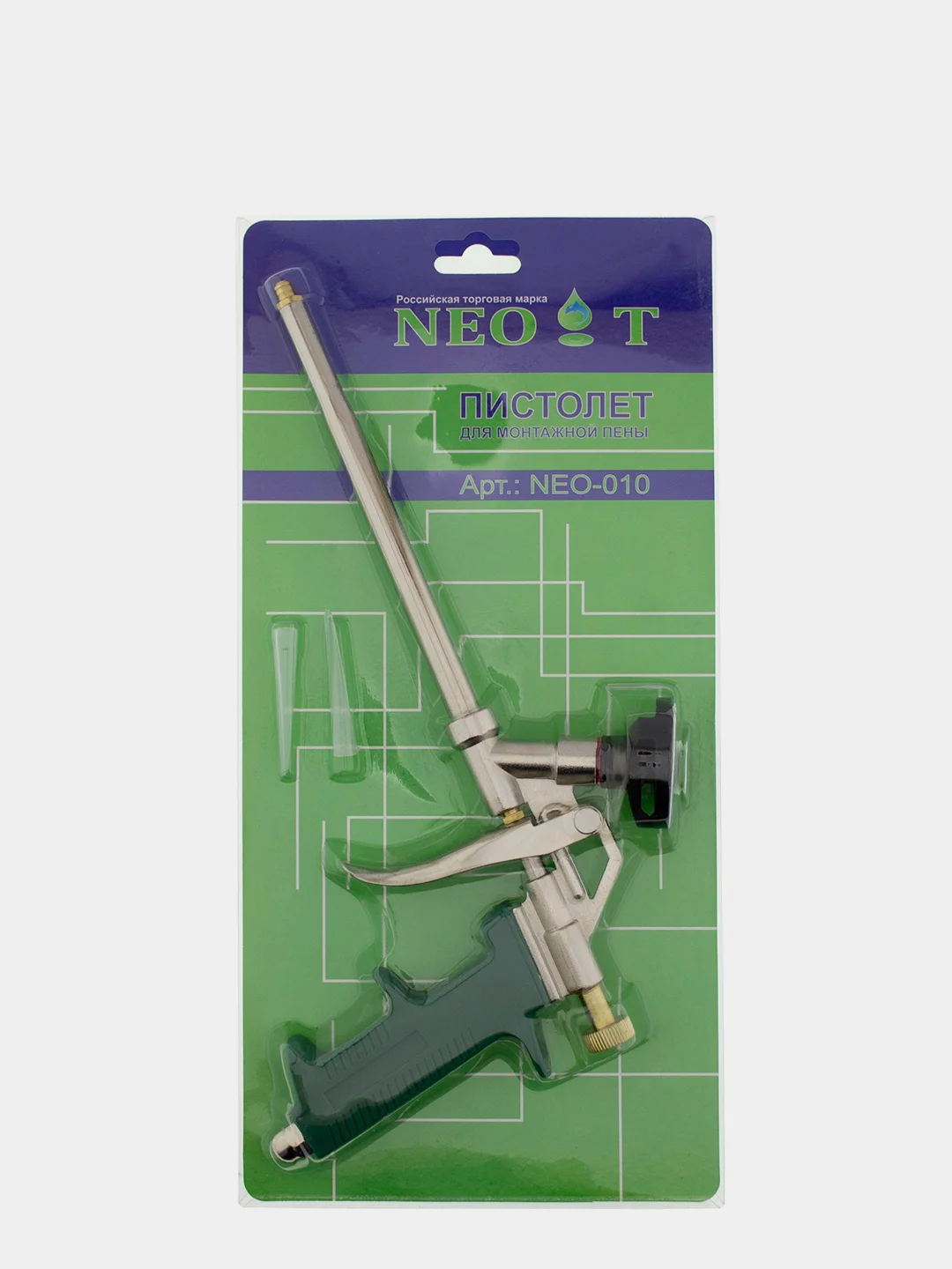 Пистолет для монтажной пены тефлоновый адаптер NEO-T 010 Profi