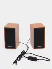 Коричневый компьютерные колонки Perfeo CABINET, для ноутбука и компьютера