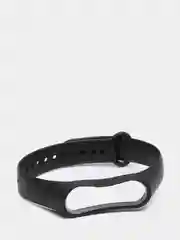Силиконовый ремешок для Xiaomi Mi Band 2/Band 3/Band 4/Band 5/Band 8, чёрный