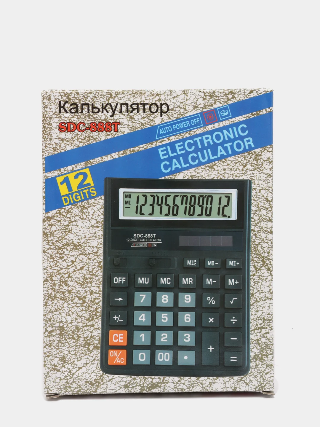 Калькулятор настольный SDC 888T 12 разрядный