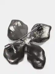 Угольный броши "Style"