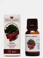Эфирное масло "Чайное дерево", флакон- капельница, аннотация, 15 мл, дезинфицирующее
