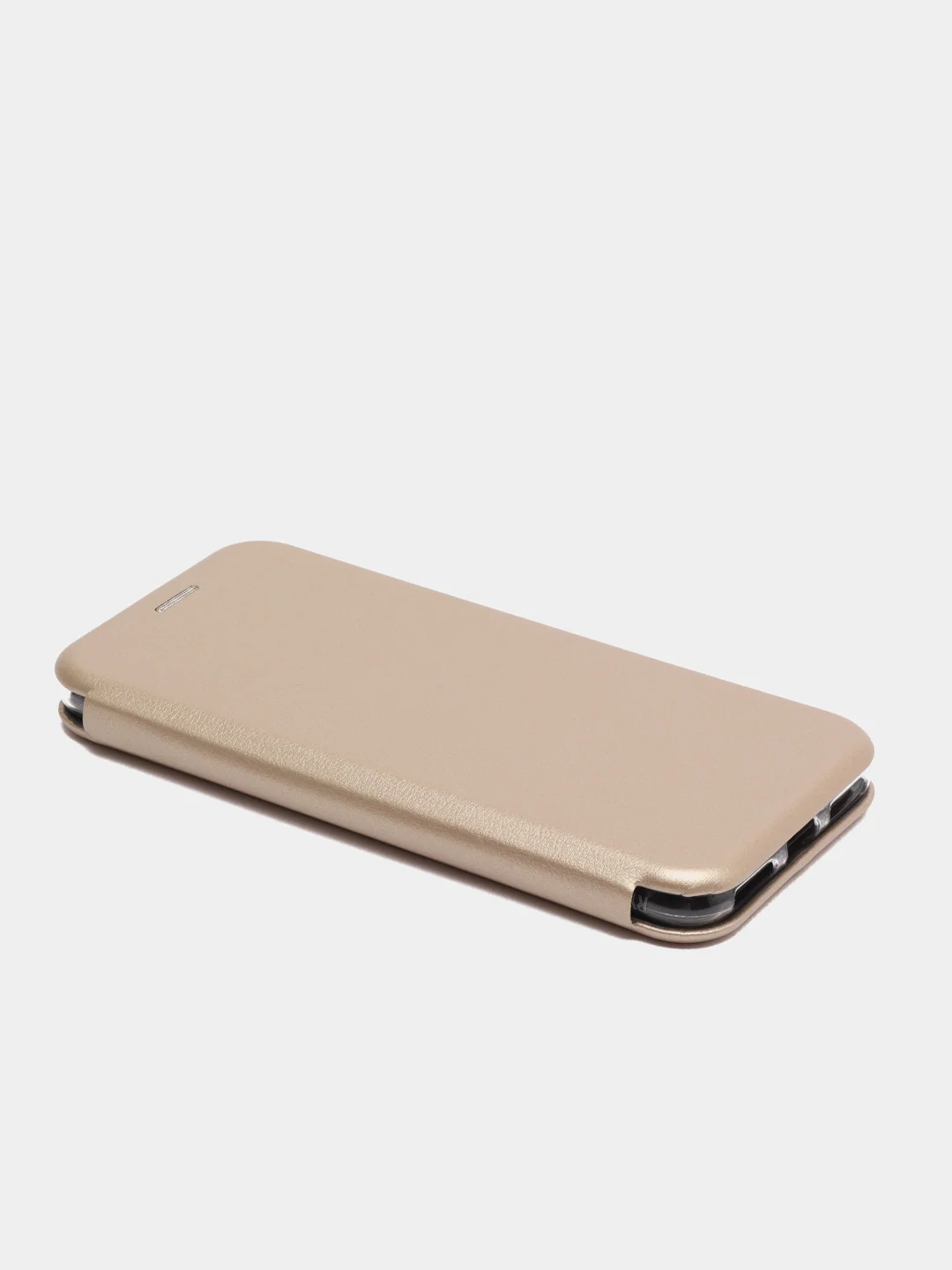 Золотой чехол книжка Huawei Y6 2018 / Honor 7C / 7A Pro / Y6 Prime (Хуавей Хонор 7С / 7А Про)