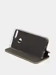 Золотой чехол книжка Huawei Y6 2018 / Honor 7C / 7A Pro / Y6 Prime (Хуавей Хонор 7С / 7А Про)