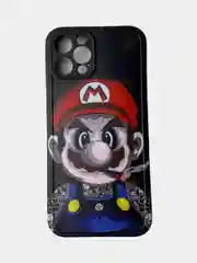 Черный чехол iPhone XR, 11, 11 Pro, 12, 12 Pro, 12 Pro max, 13, 13 Pro, 13 Pro Max с картинкой