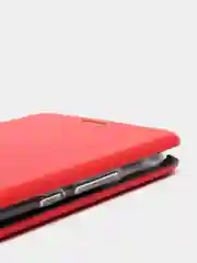 Красный чехол книжка Huawei Honor 9X Lite, Хуавей Хонор 9Х Лайт