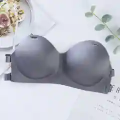 Серый женский бюстгальтер