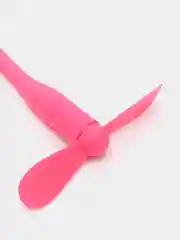 Розовый вентилятор usb