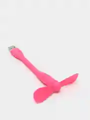 Розовый вентилятор usb
