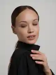 Золотой каффы на ухо, кафф двойной