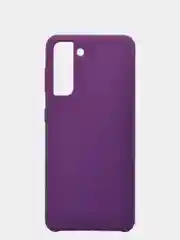 Фиолетовый чехол силиконовый для Samsung Galaxy s21+/s21/s9 plus/s9/s8 plus/note 9/Honor 10 Lite 2019