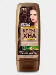 Крем-хна Индийская в готовом виде серии "PROFESSIONAL"цв.Темный каштан,Fito косметик,140мл
