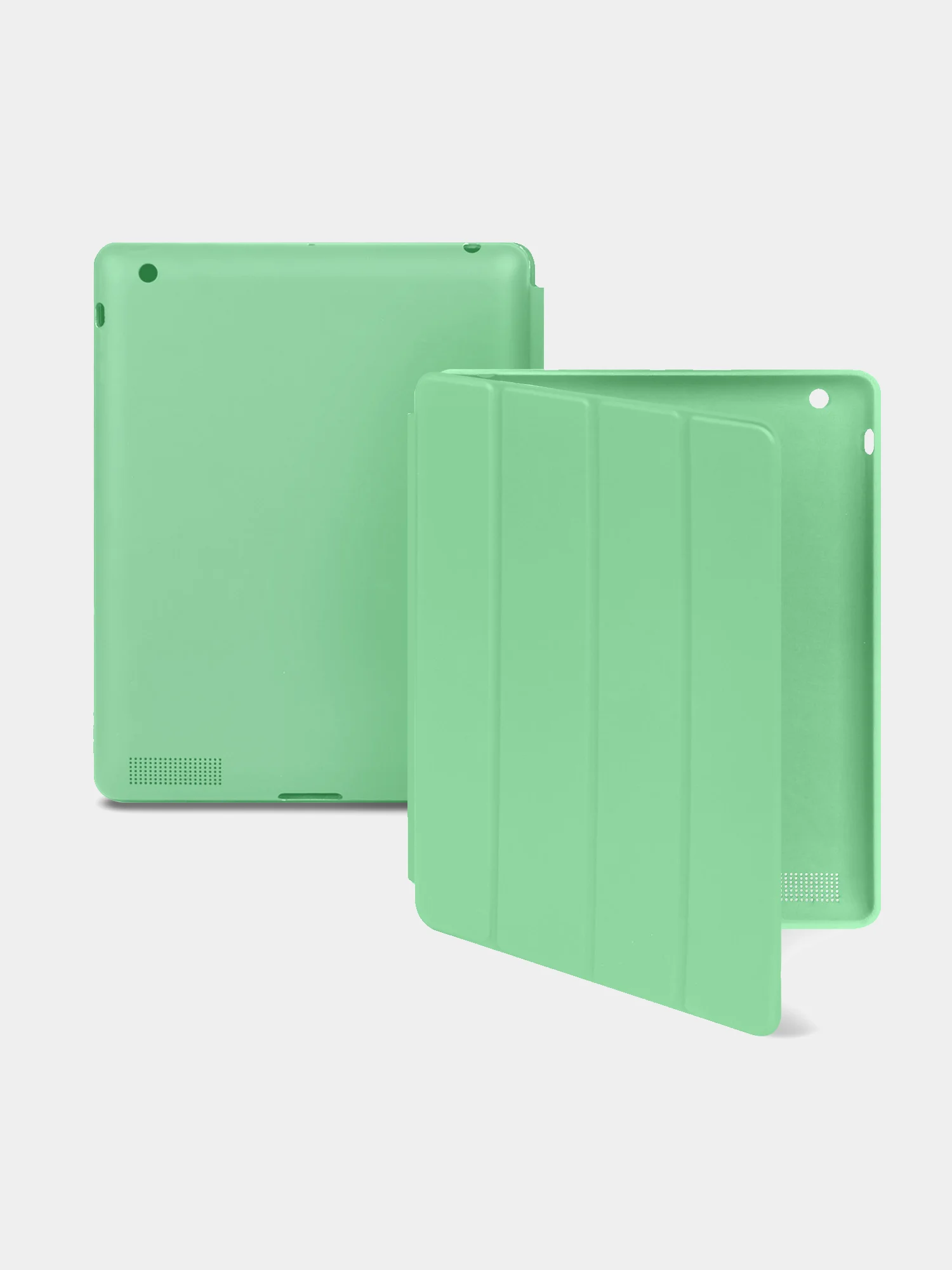 Бирюзовый чехол-книжка для Apple ipad 2/3/4