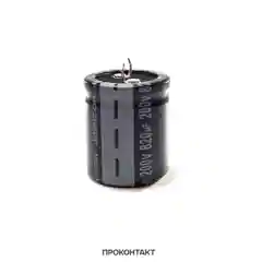 820мкФ 200в Конденсатор электролитический 820UF 200V 105C 30х35 HS JAMICON
