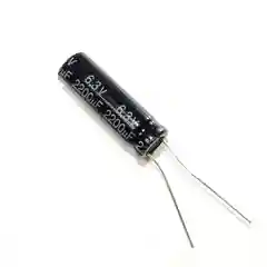 5 штук 2200мкФ 6.3в Конденсатор LOW ESR 2200UF 6.3V 105C 10х30 CD287 ELZET низкий импеданс
