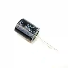 3300мкФ 6.3в Конденсатор LOW ESR 3300UF 6.3V 105C 18х20 CD287 ELZET низкий импеданс