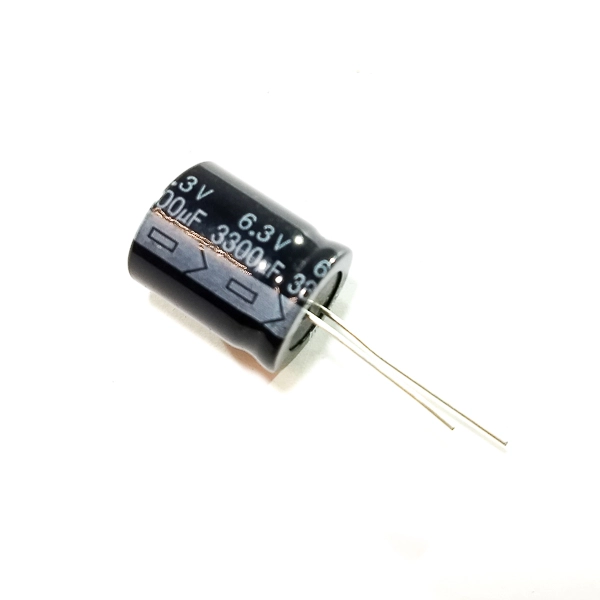 3300мкФ 6.3в Конденсатор LOW ESR 3300UF 6.3V 105C 18х20 CD287 ELZET низкий импеданс