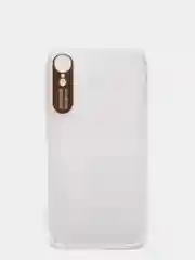Золотой противоударный чехол на Айфон с защитой камеры для iPhone IHaitun