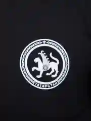 Темно-синий футболка базовая "Алга" Tatarstan