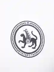 Белый футболка базовая "Алга" Tatarstan