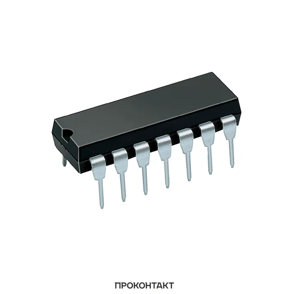 10 штук Микросхема LM324N DIP-14