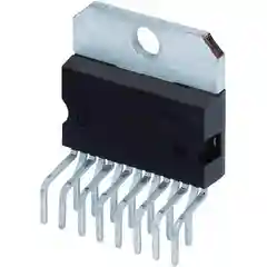 Микросхема TDA7377, УНЧ 2х30Вт DUAL/QUAD MULTIWATT15