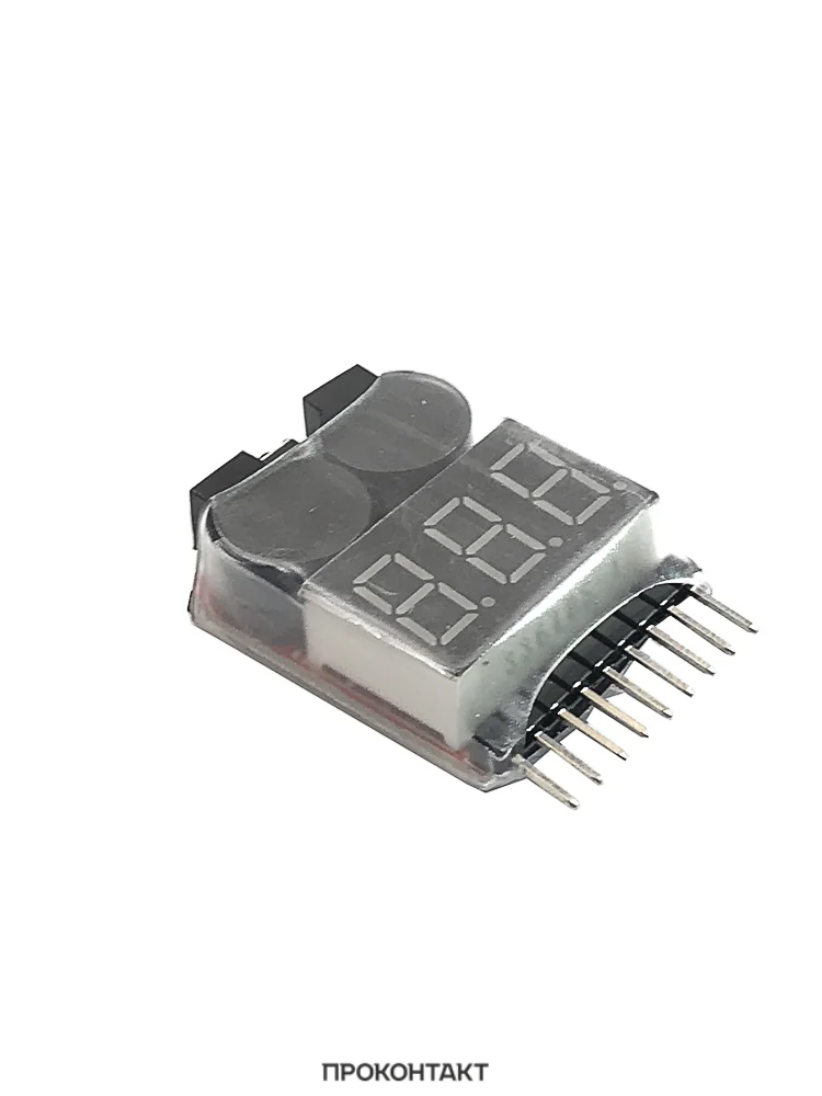 Тестер литиевых аккумуляторов 3.7V-30V
