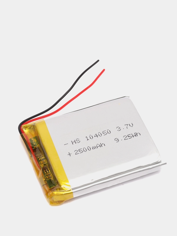 Аккумулятор литий-полимерный 10*40*50 104050 (3.7В, 2500mah)