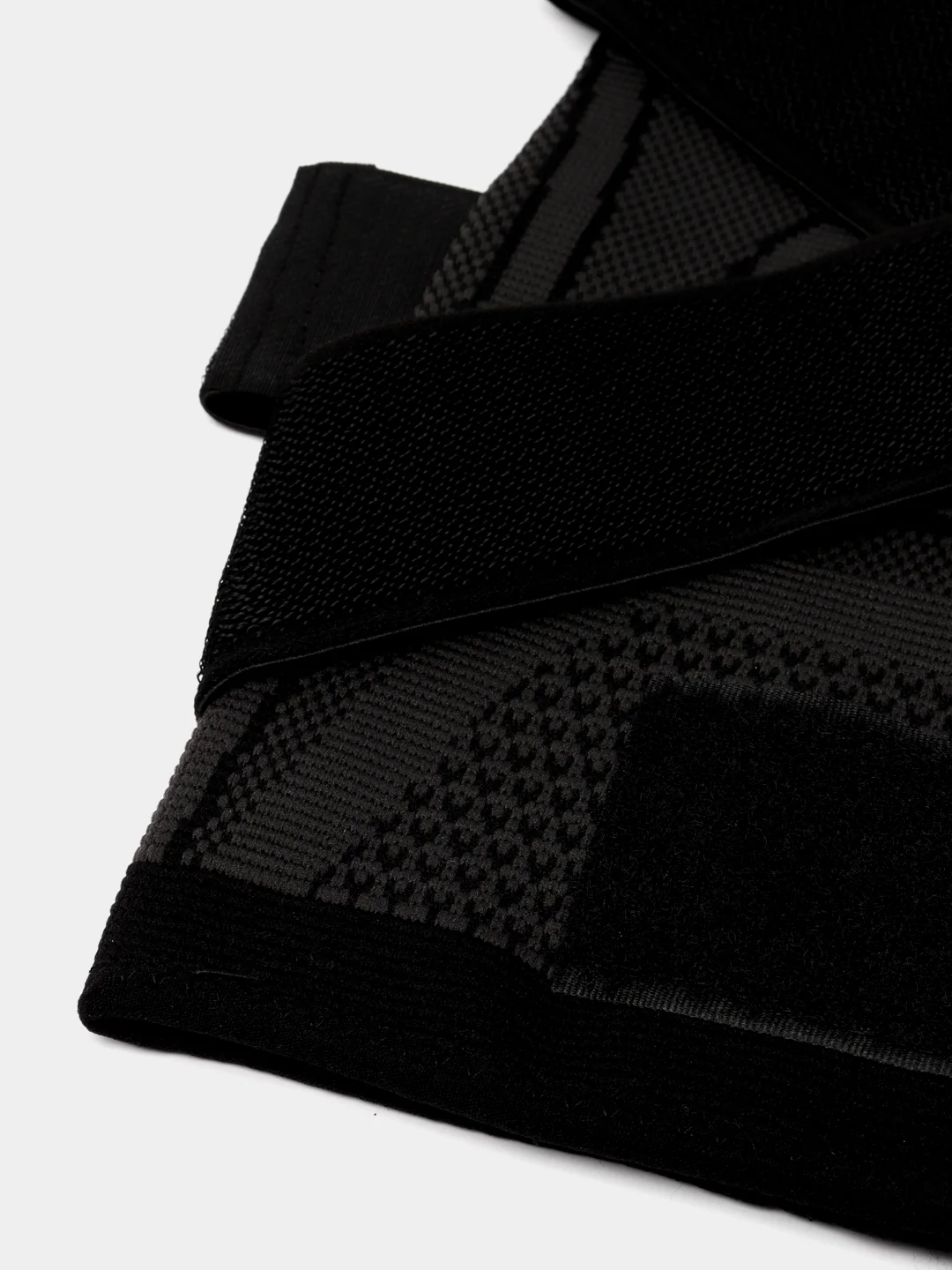 Эластичный суппорт колена MyBalance kneesupport, цвет графитовый