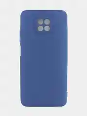 Черный чехол для Xiaomi Redmi Note 9T силиконовый c soft touch покрытием