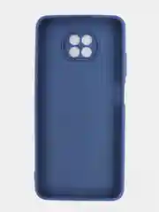 Черный чехол для Xiaomi Redmi Note 9T силиконовый c soft touch покрытием
