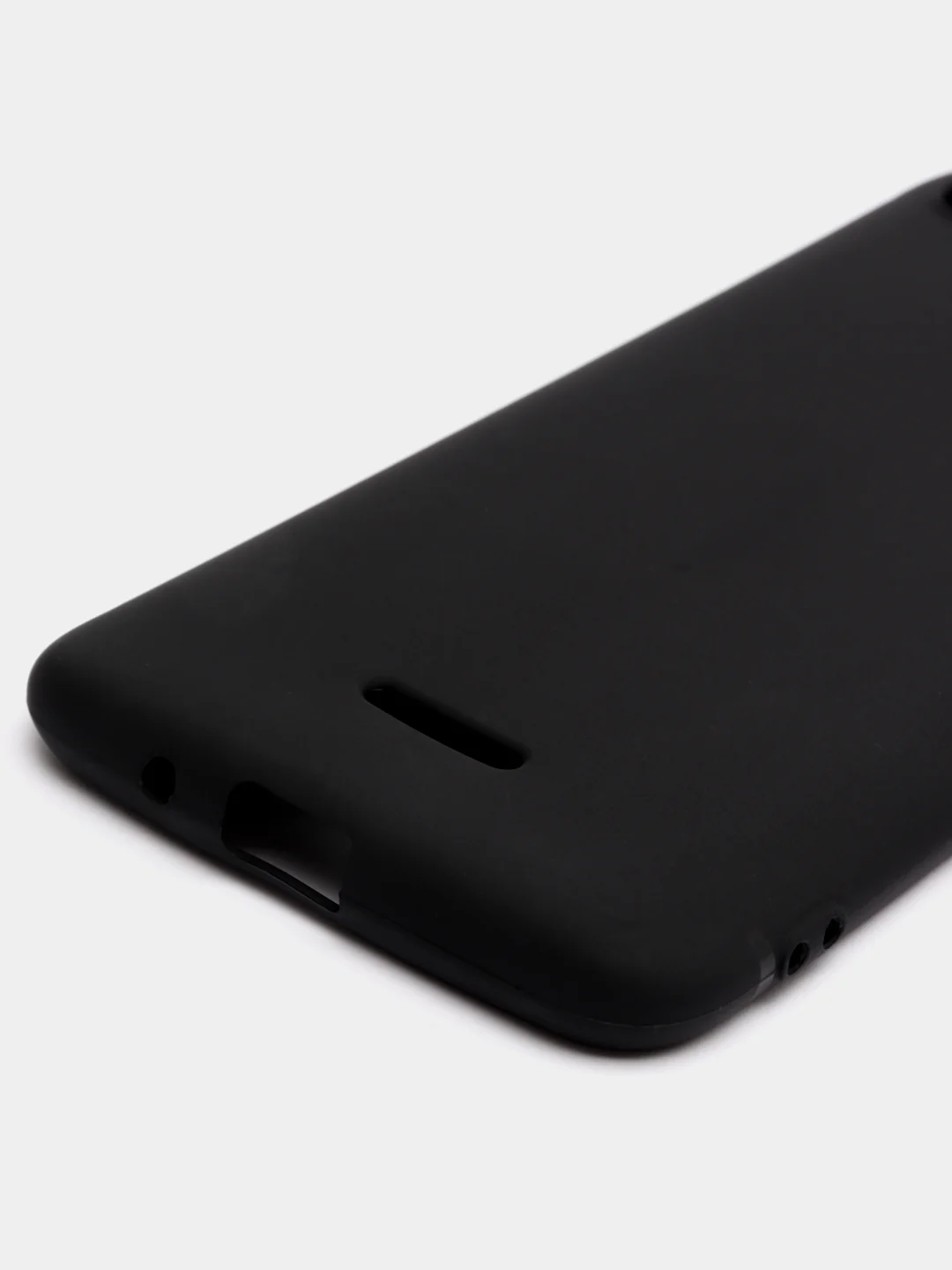 Чехол Xiaomi Redmi 6, Сяоми Редми 6 черный силиконовый