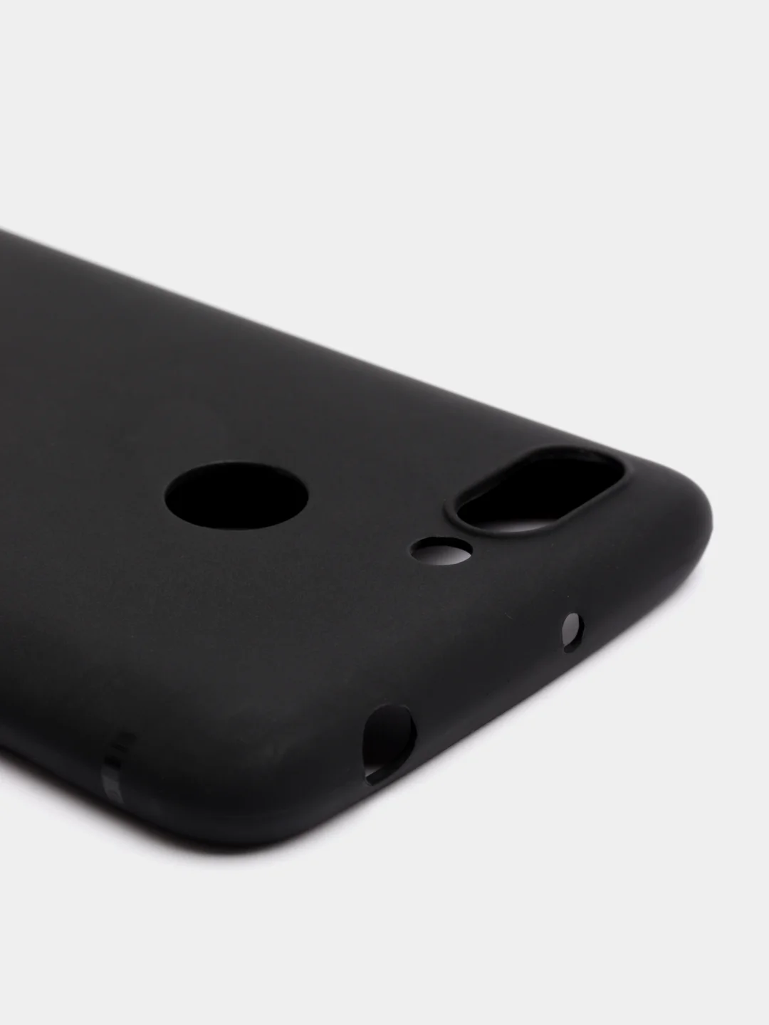 Чехол Xiaomi Redmi 6, Сяоми Редми 6 черный силиконовый