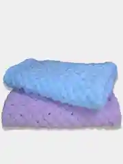 Детский плед ручной вязки Alize Puffy