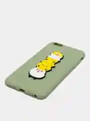 Лайм мягкий чехол для Айфон, с 3D принтом, для iPhone 6/6s, 6s+, 7/8, 7+/8+, X/XS, XR, XS max