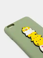 Лайм мягкий чехол для Айфон, с 3D принтом, для iPhone 6/6s, 6s+, 7/8, 7+/8+, X/XS, XR, XS max