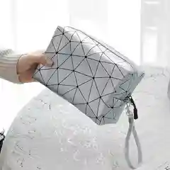 Серебряный женская косметичка