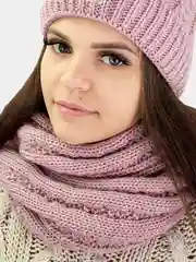 Снуд женский / Хомут теплый / снуд зимний Фишка