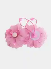 Розовый резинка для волос "Маленькая модница"