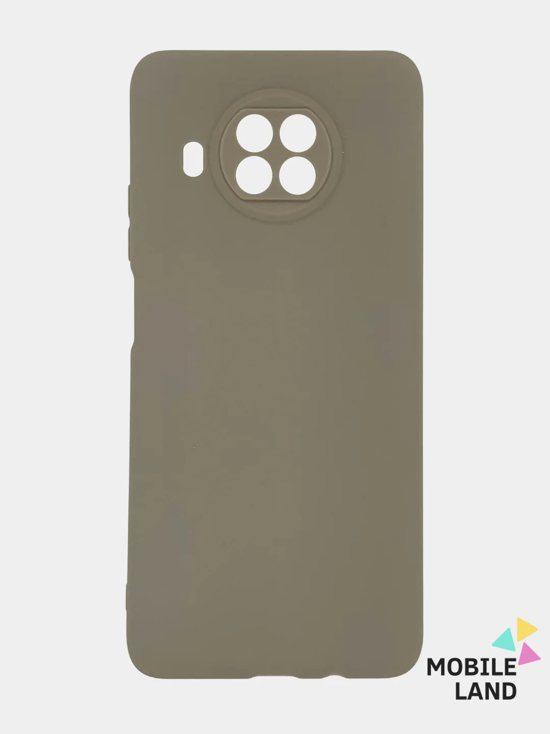 Серый меланж чехол для Xiaomi Mi 10T Lite силиконовый