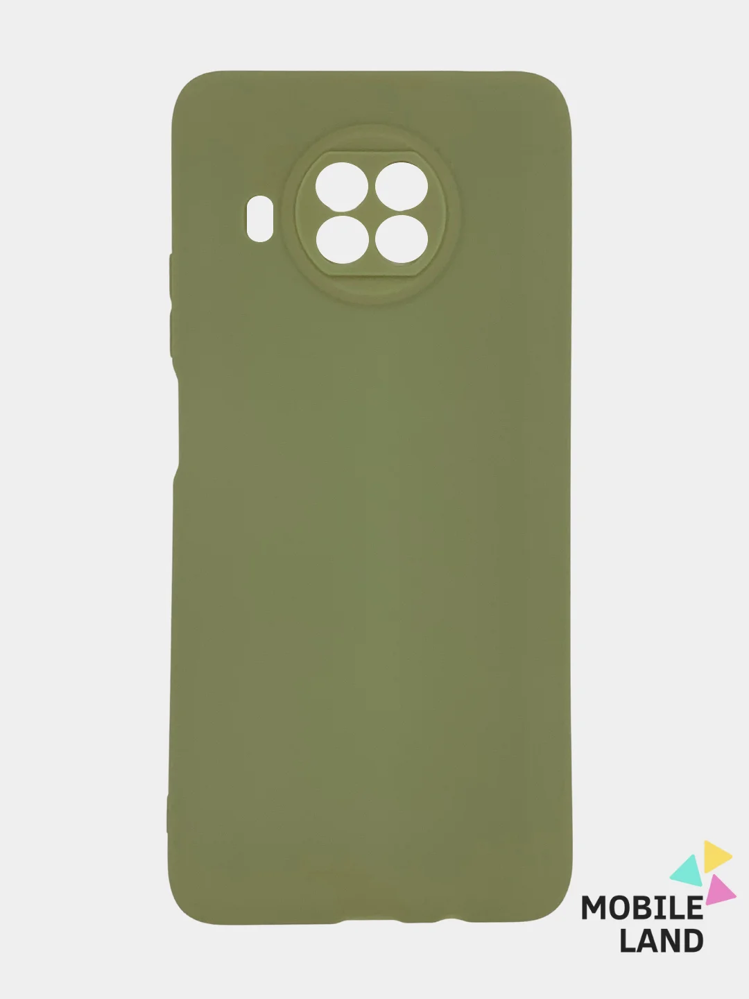 Оливковый чехол для Xiaomi Mi 10T Lite силиконовый