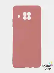 Розовый чехол для Xiaomi Mi 10T Lite силиконовый
