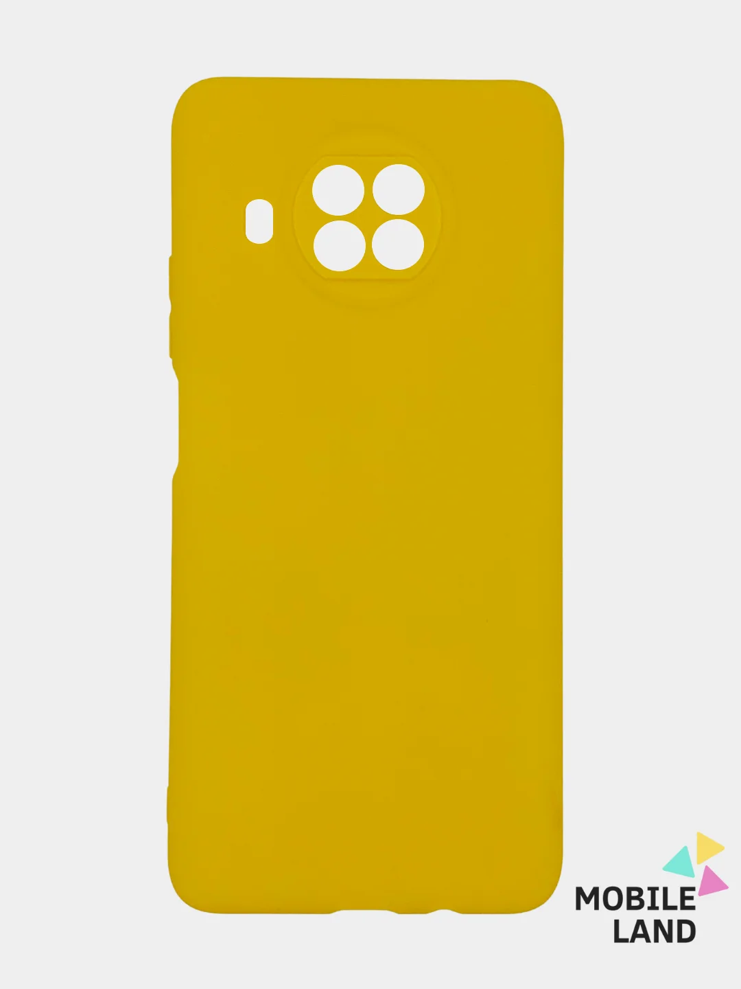 Желтый чехол для Xiaomi Mi 10T Lite силиконовый