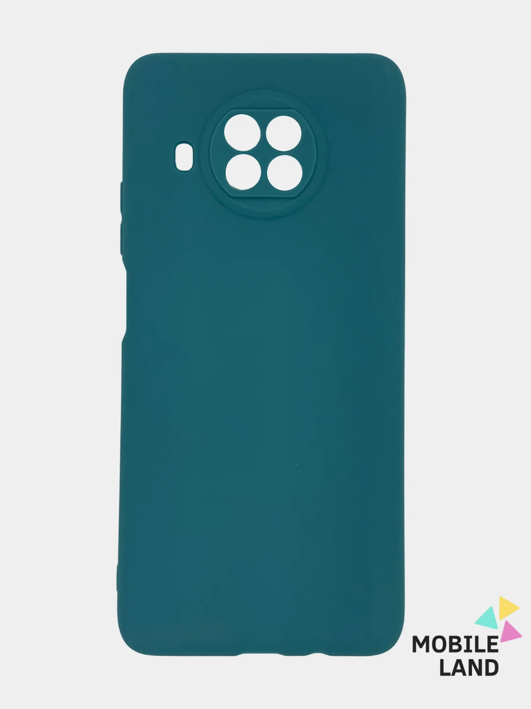 Синий меланж чехол для Xiaomi Mi 10T Lite силиконовый