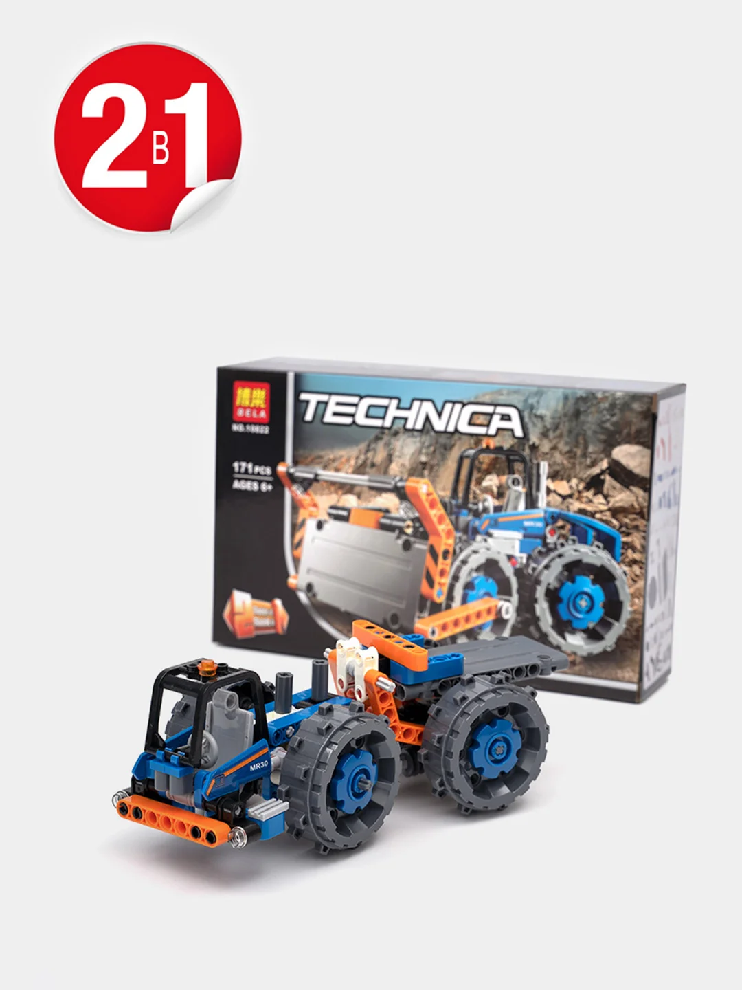 Конструктор BELA Technic 10822 "Бульдозер" / набор 2 в 1 купить по цене ...