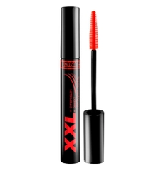 Тушь для ресниц LUXVISAGE XXL Суперобъем Эффект накладных ресниц черная