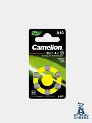 Батарейки А10 для слуховых аппаратов, Camelion (6 шт.)