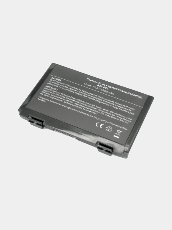 Аккумулятор батарея для ноутбука Asus K40, F82 (A32-F82) 11.1V 5200mAh OEM черная