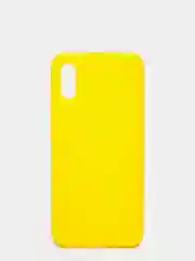 Желтый чехол силиконовый для Xiaomi Redmi 9A